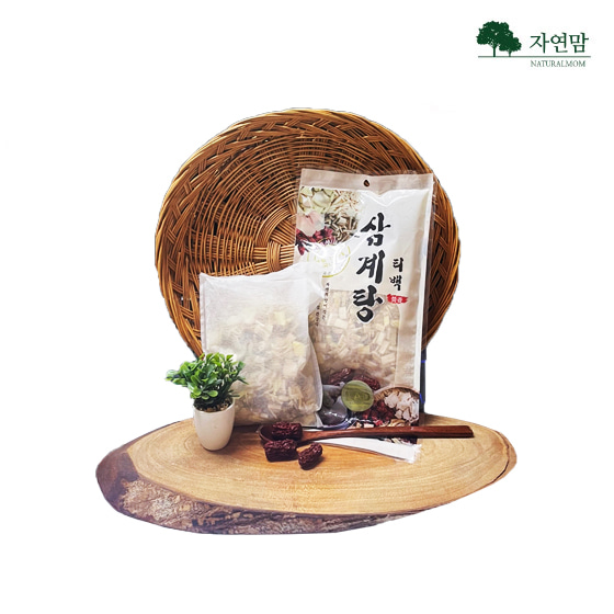 자연듬뿍 삼계탕 재료 티백(프리미엄) 100g