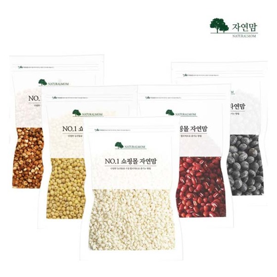 오곡밥 재료세트 5kg (서리태,팥,찹쌀,조,수수)
